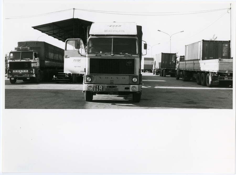 Parcheggio dei camion della Zona Annonaria Udinese