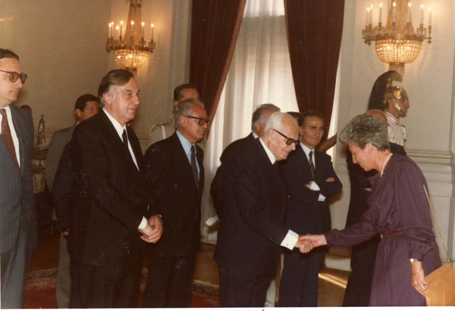 Visita del Presidente della Repubblica Italiana Sandro Pertini