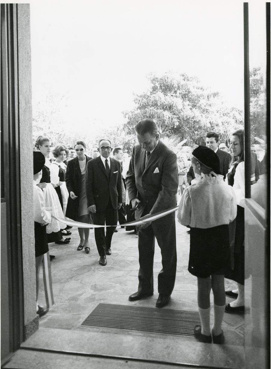 Inaugurazione della casa di riposo