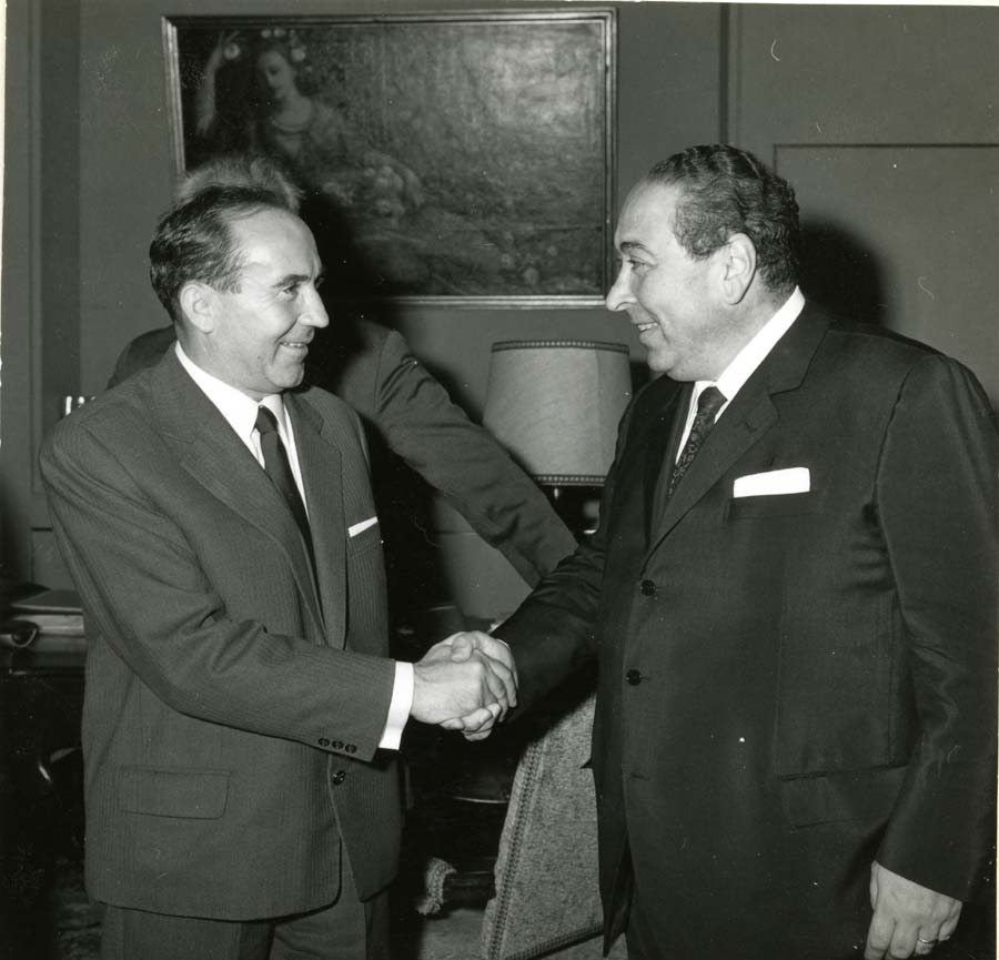 Visita del Presidente del Consiglio Esecutivo della Repubblica Slovena Stane Kavcic