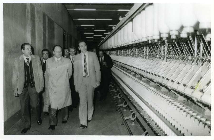 Visita del Ministro dei LL.PP. Nicolazzi a Gemona