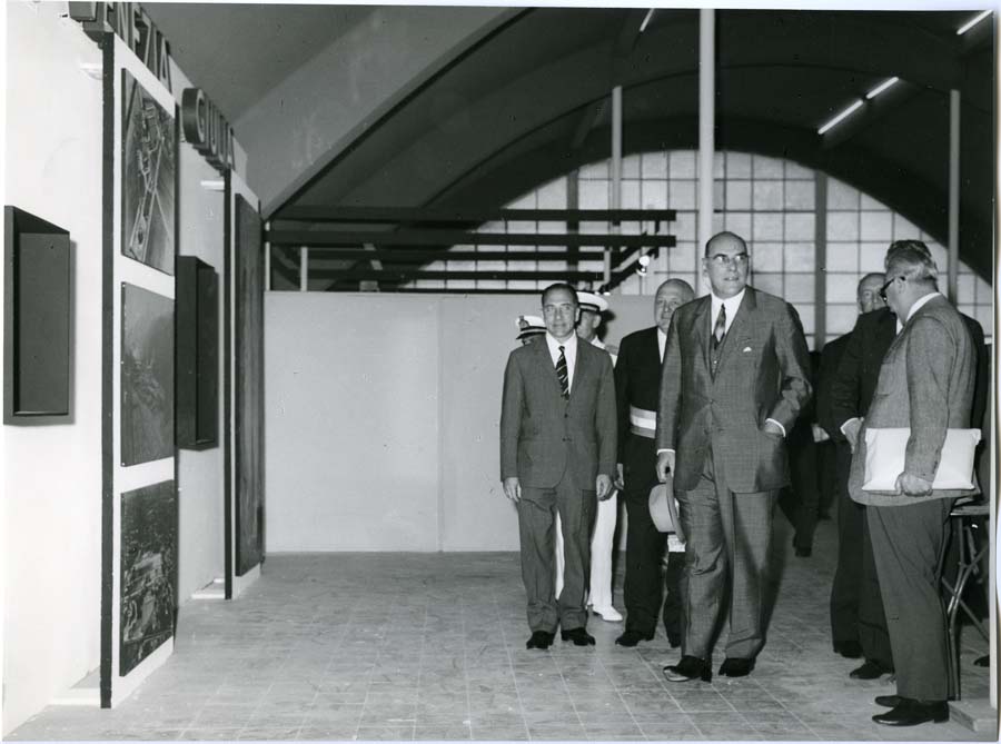 Visita del Ministro Tolloy alla Fiera di Trieste