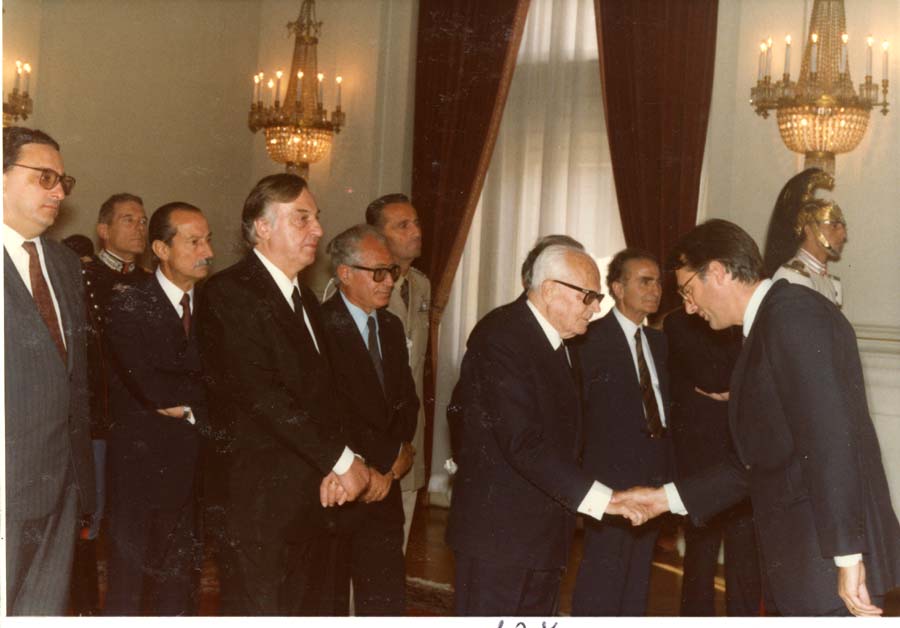 Visita del Presidente della Repubblica Italiana Sandro Pertini