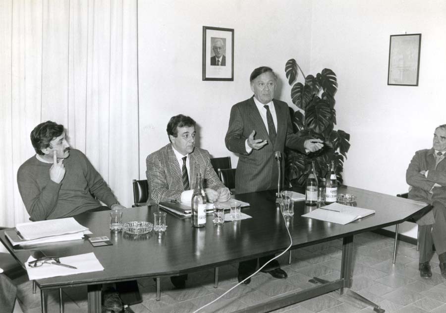 Visita dell'Assessore all'Artigianato Vinicio Turello al CON SEG - Consorzio Seggiolai Artigiani di San Giovanni al Natisone