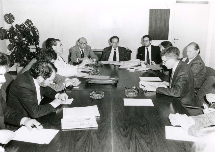 Incontro fra l'assessore all'industria Ferruccio Saro sui problemi della Filatura di Cordenons Spa