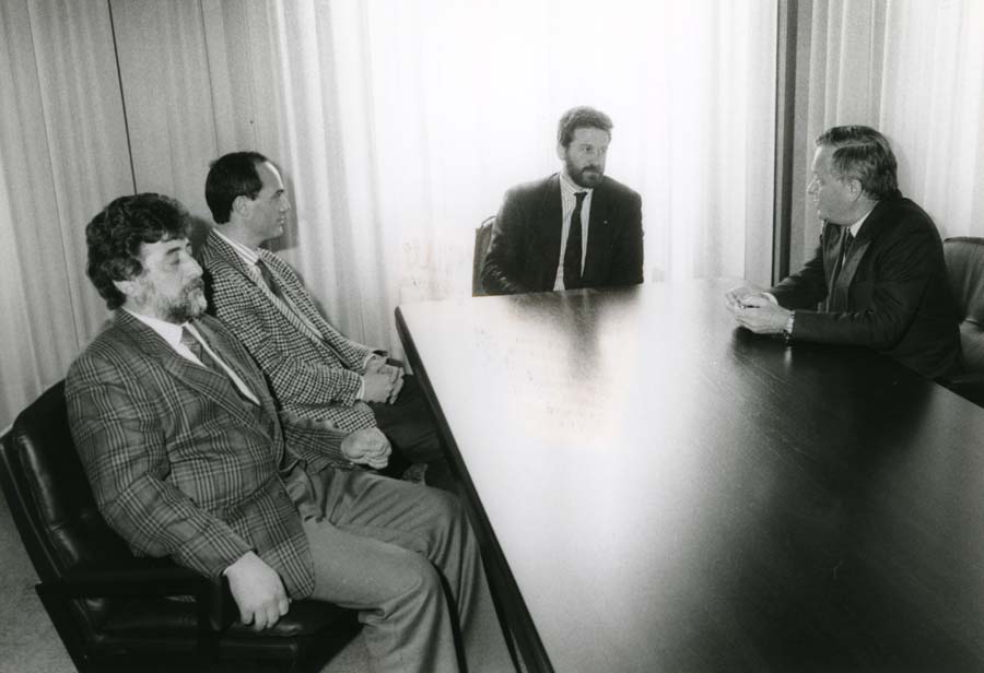 Incontro fra l'Assessore all'Agricoltura Vinicio Turello e i rappresentanti dei Vivai Cooperativi di Rauscedo