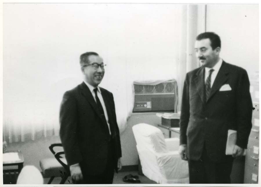 Visita del Consigliere Regionale Mizzau al Sottosegretario on. Obuchi