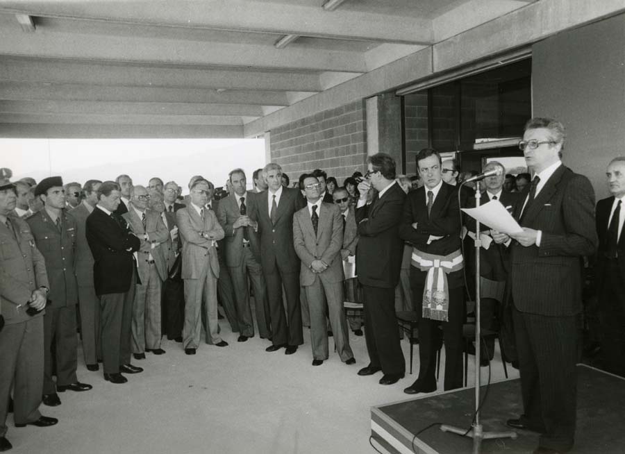 Inaugurazione dell’area adibita agli adempimenti di confine all'Autoporto di Fernetti