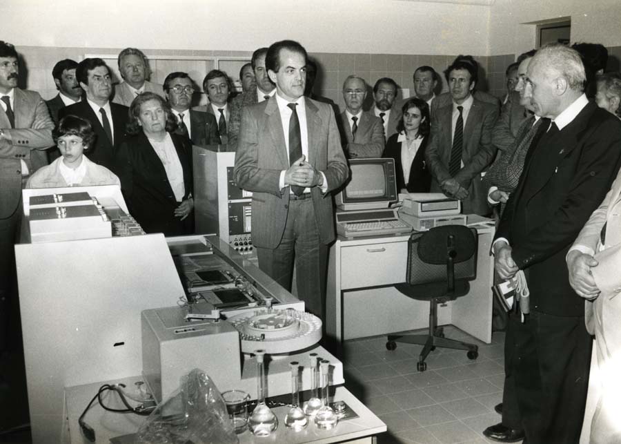 Inaugurazione dell'impianto di monitoraggio nella centrale idrica di Molino del Bosso ad Artegna