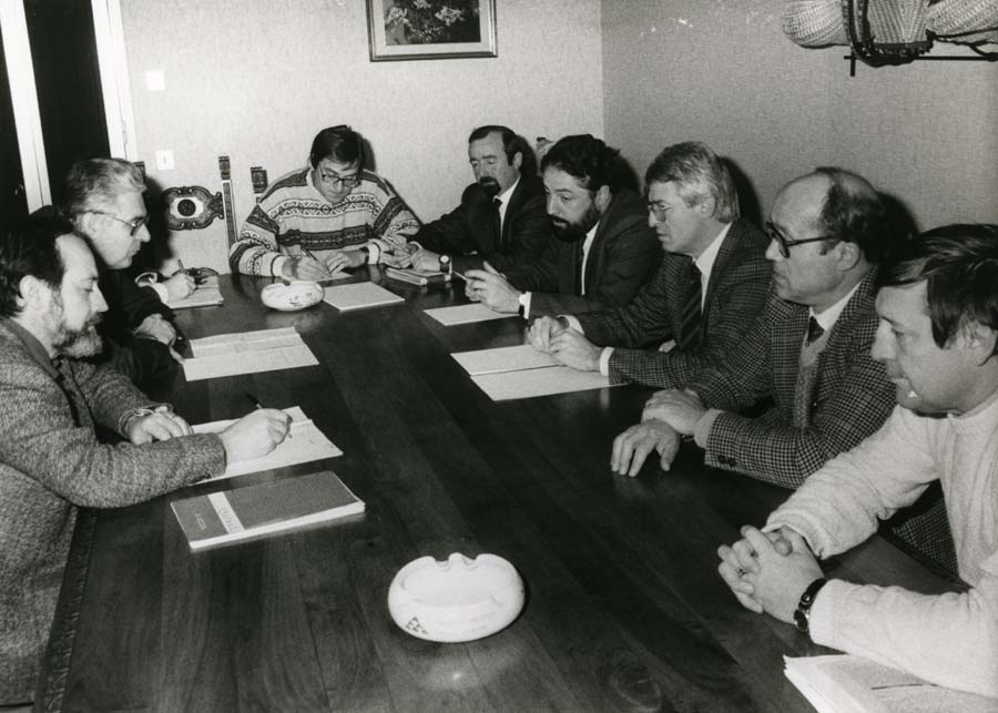 Incontro sui problemi dell'artigianato locale presso la Comunità Montana della Carnia a Tolmezzo