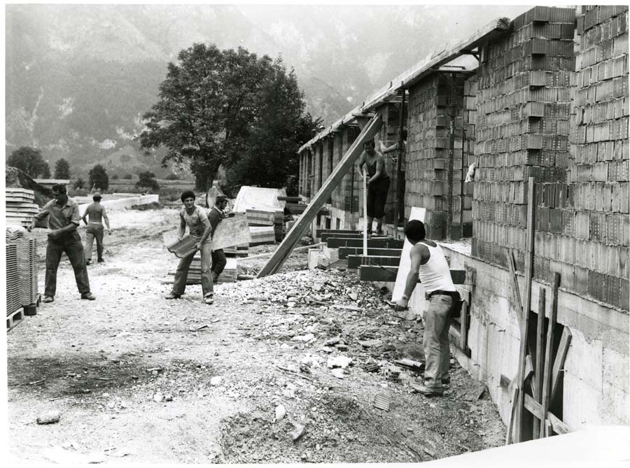 Lavori di urbanizzazione nelle zone colpite dal terremoto