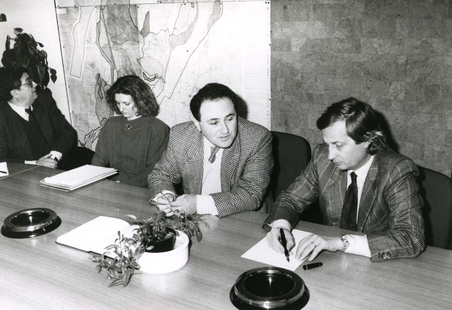 Incontro dell'Assessore all'Ambiente e Ricostruzione Armando Angeli con la Giunta Comunale di Bordano sui problemi locali