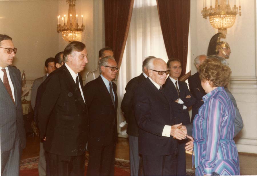 Visita del Presidente della Repubblica Italiana Sandro Pertini