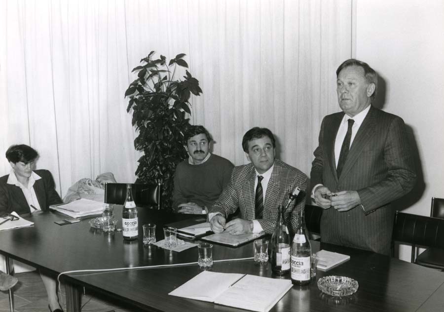 Visita dell'Assessore all'Artigianato Vinicio Turello al CON SEG - Consorzio Seggiolai Artigiani di San Giovanni al Natisone