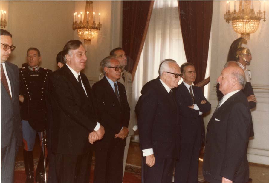 Visita del Presidente della Repubblica Italiana Sandro Pertini