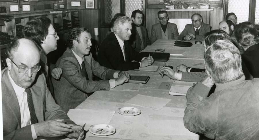 Riunione per stabilire il tracciato della S.S. 52/bis