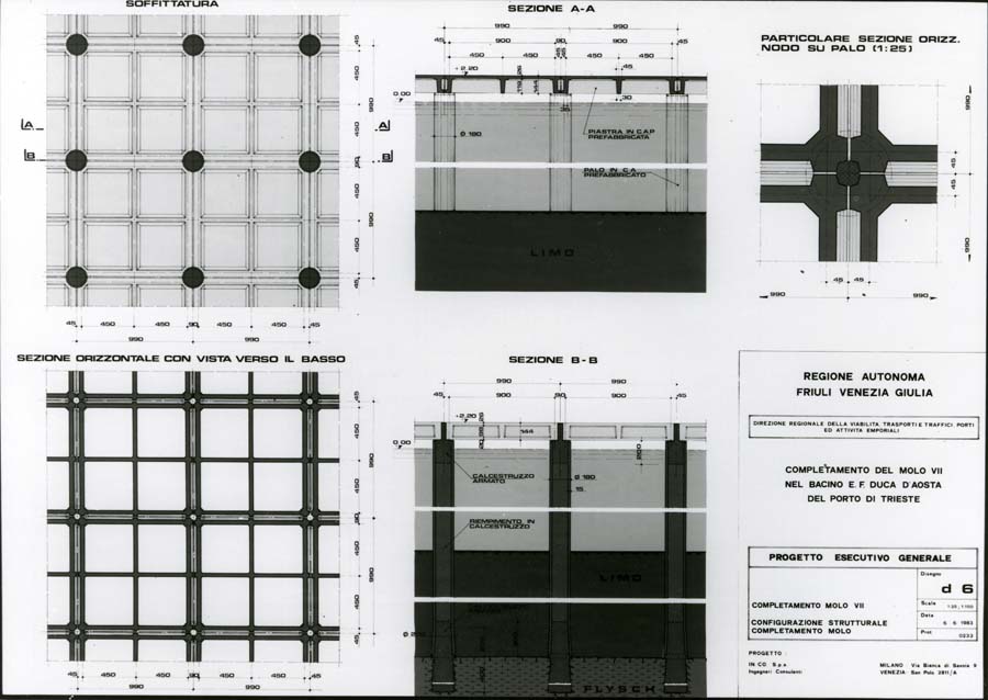 Progetto esecutivo generale per il completamento del Molo VII e del bacino E.F. Duca d'Aosta del Porto di Trieste