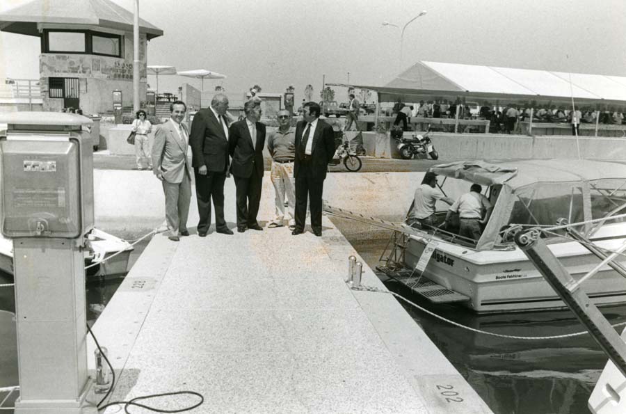 Inaugurazione di nuovi posti barca ad Aprilia Marittima