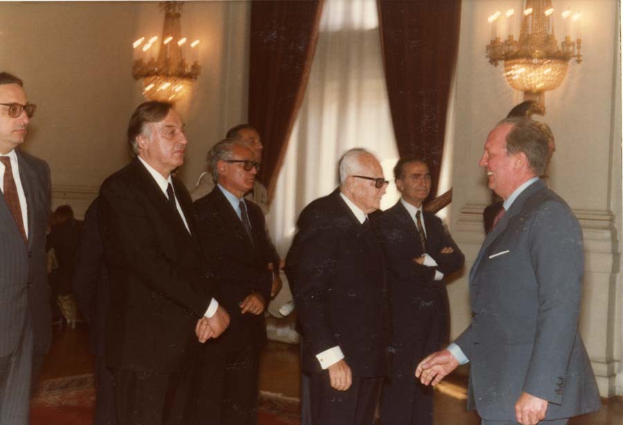 Visita del Presidente della Repubblica Italiana Sandro Pertini
