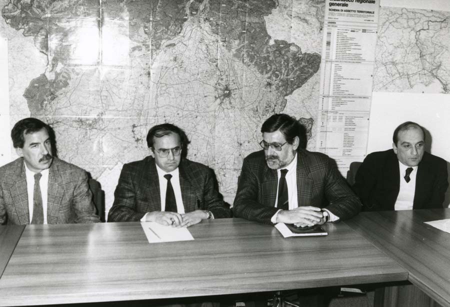 Riunione con l'Assessore Ferruccio Saro sui problemi del Consorzio per lo Sviluppo Industriale della zona dell'Aussa-Corno