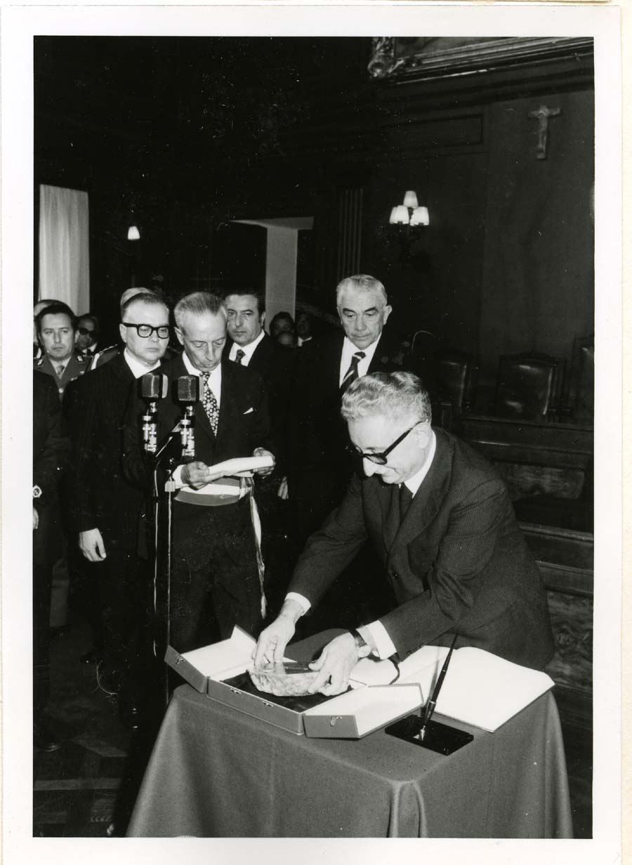 Visita del Presidente della Repubblica Italiana Giovanni Leone