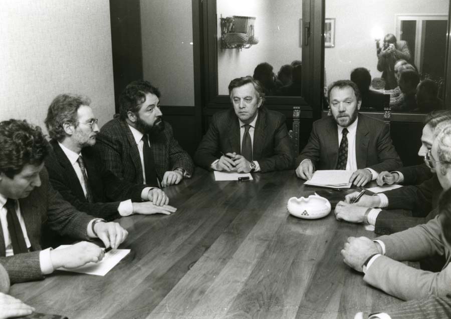 Prima riunione della Comunità Montana della Carnia a Tolmezzo per l'Agenzia per lo Sviluppo Economico della Montagna