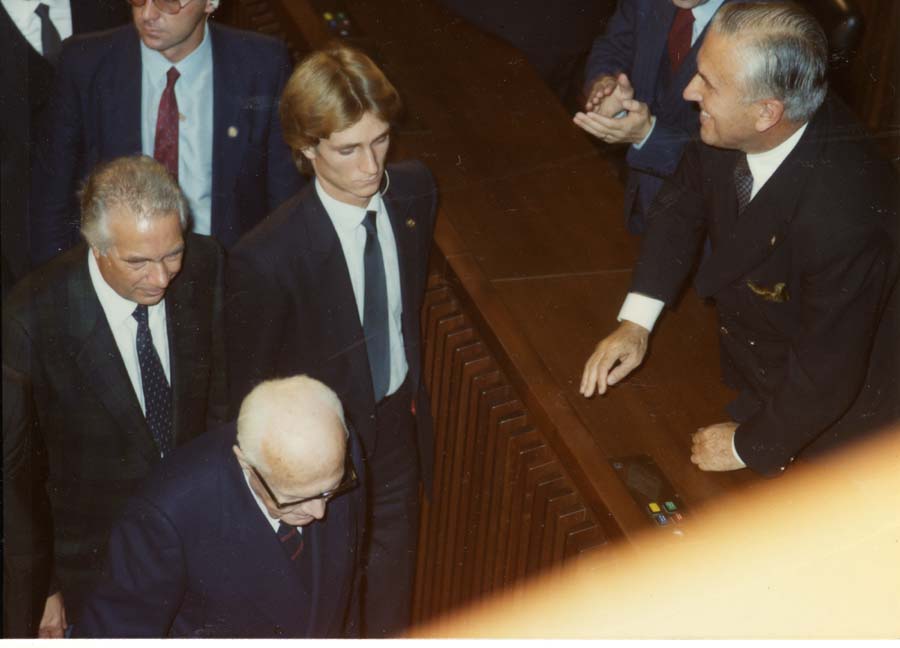 Visita del Presidente della Repubblica Italiana Sandro Pertini