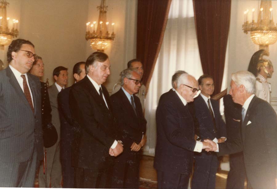 Visita del Presidente della Repubblica Italiana Sandro Pertini