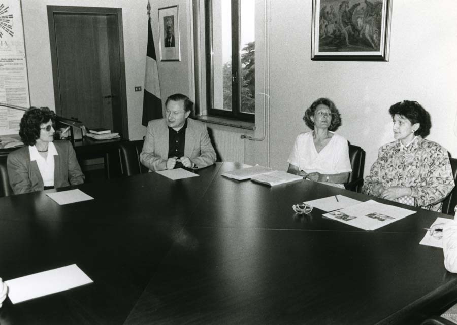 Visita dell'Assessore all'Assistenza Sociale Paolina Lamberti Mattioli alla Giunta Comunale di Tarcento