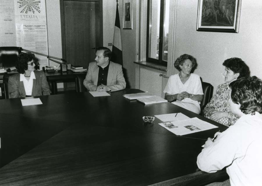 Visita dell'Assessore all'Assistenza Sociale Paolina Lamberti Mattioli alla Giunta Comunale di Tarcento