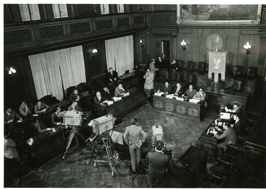 Riprese televisive per la Tribuna Elettorale Regionale