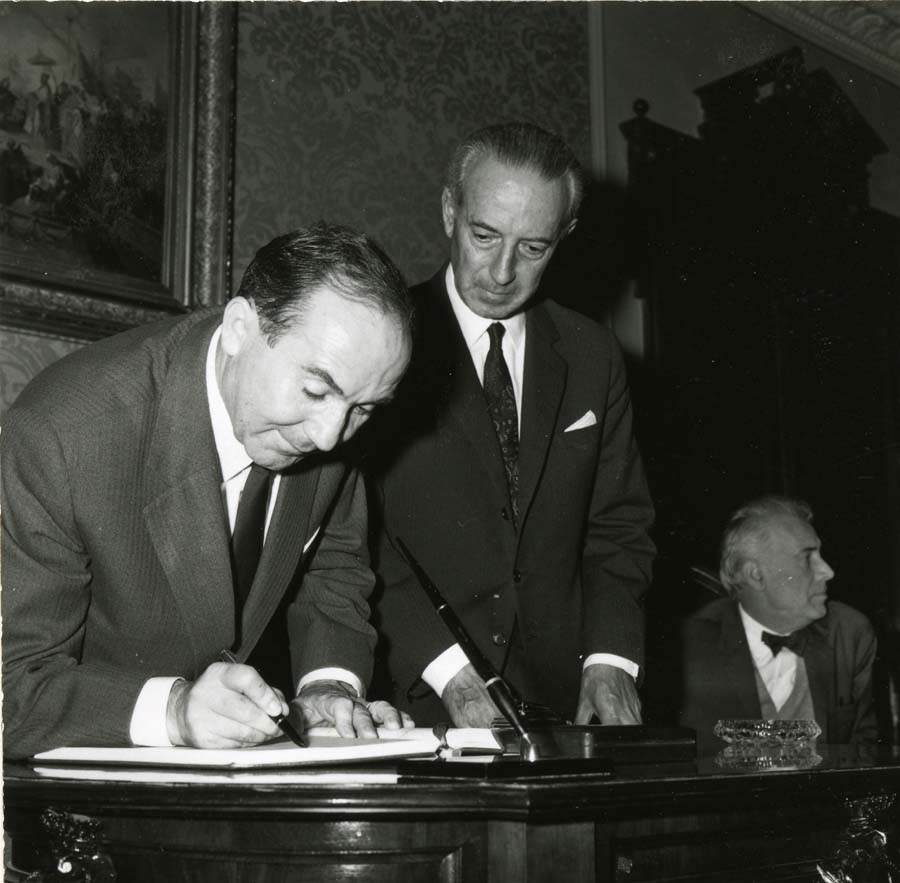 Visita del Presidente del Consiglio Esecutivo della Repubblica Slovena Stane Kavcic