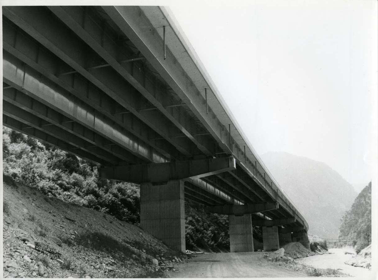 Viadotto sull'autostrada Udine - Tarvisio
