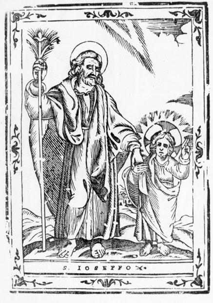 san Giuseppe e Gesù Bambino