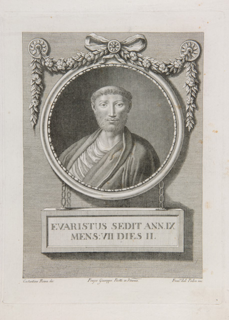 ritratto di papa Evaristo