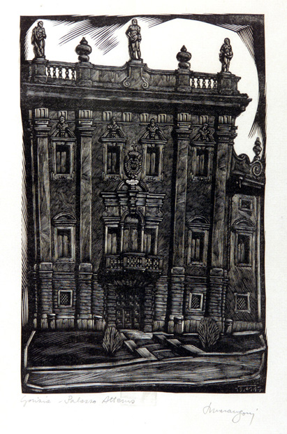 veduta di Gorizia: palazzo Attems Petzenstein