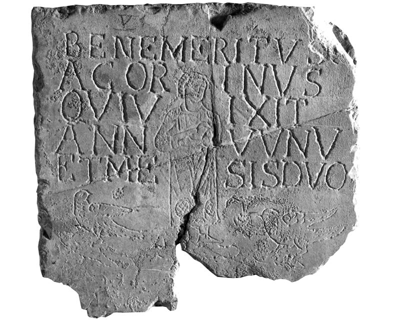 stele/ con iscrizione