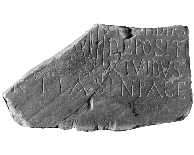 stele/ con iscrizione