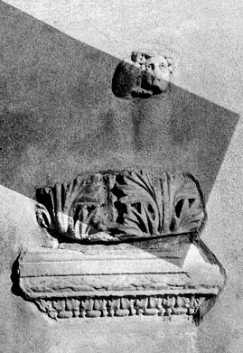 capitello/ corinzio asiatico, frammento