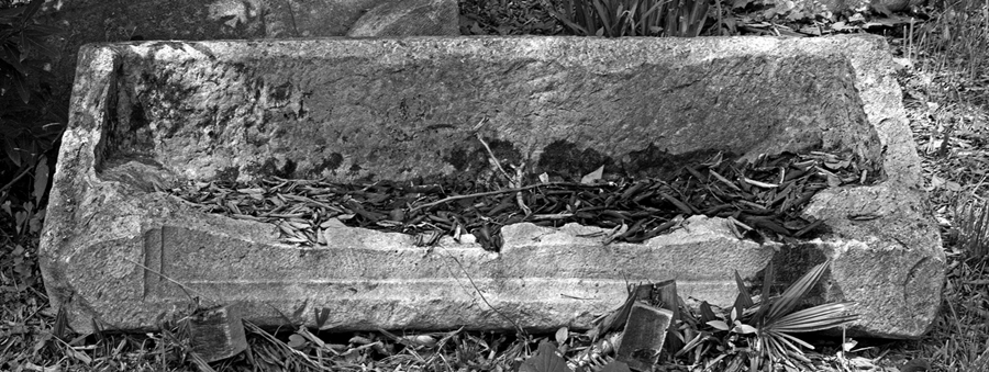sarcofago/ a cassa, frammento