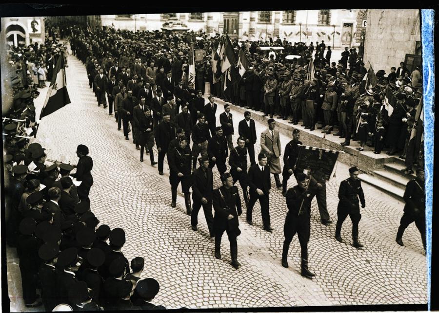 Il ponte in autocrome
