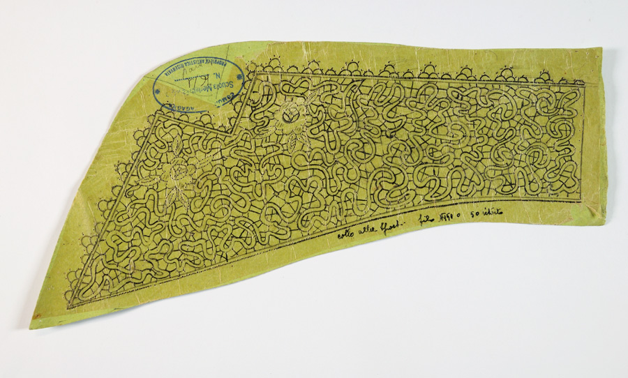 Disegni e modelli per merletti