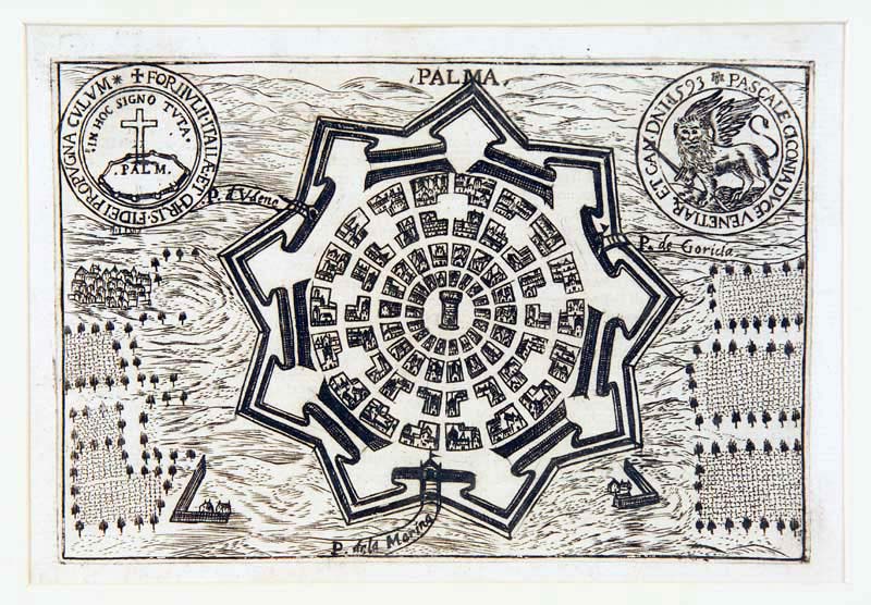 pianta di Palmanova