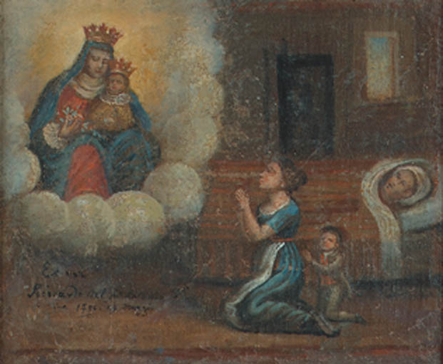 Ex voto a placchetta