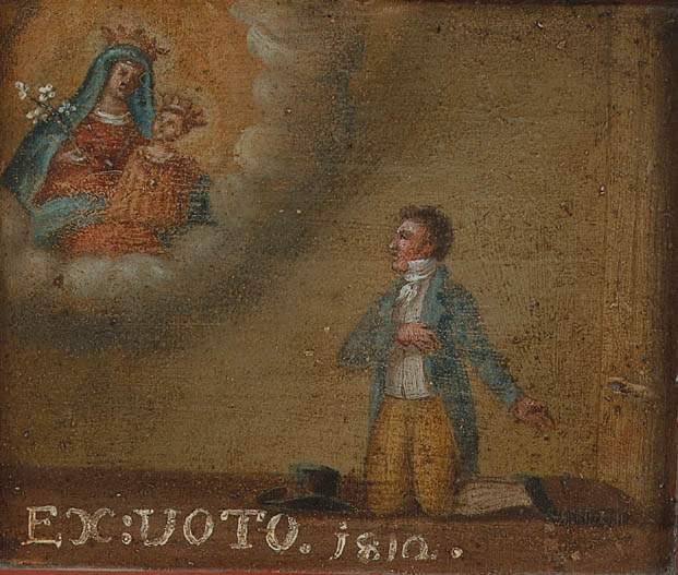 Ex voto a placchetta