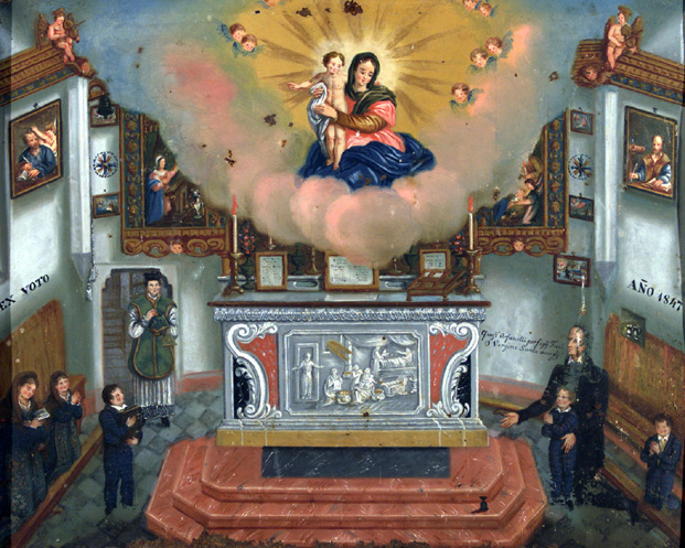 Ex voto a placchetta