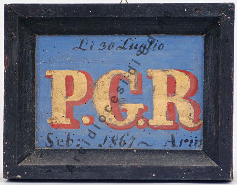 Ex voto a placchetta