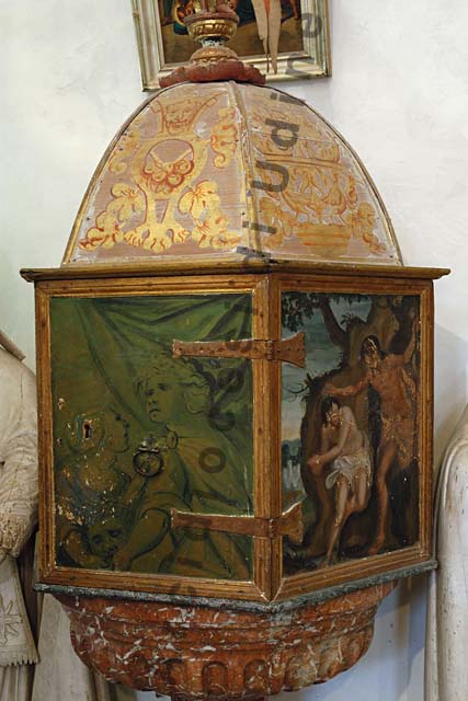 coperchio del fonte battesimale