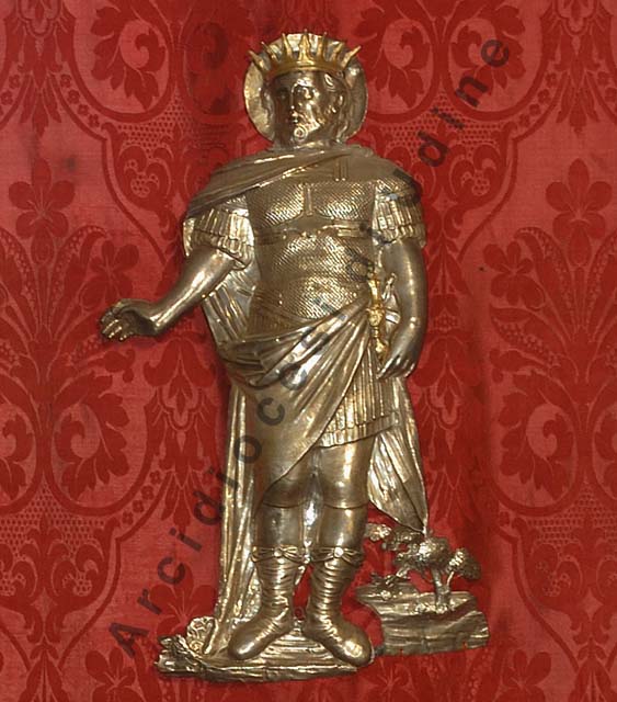 placchetta di stendardo processionale