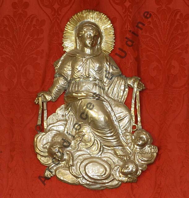 placchetta di stendardo processionale